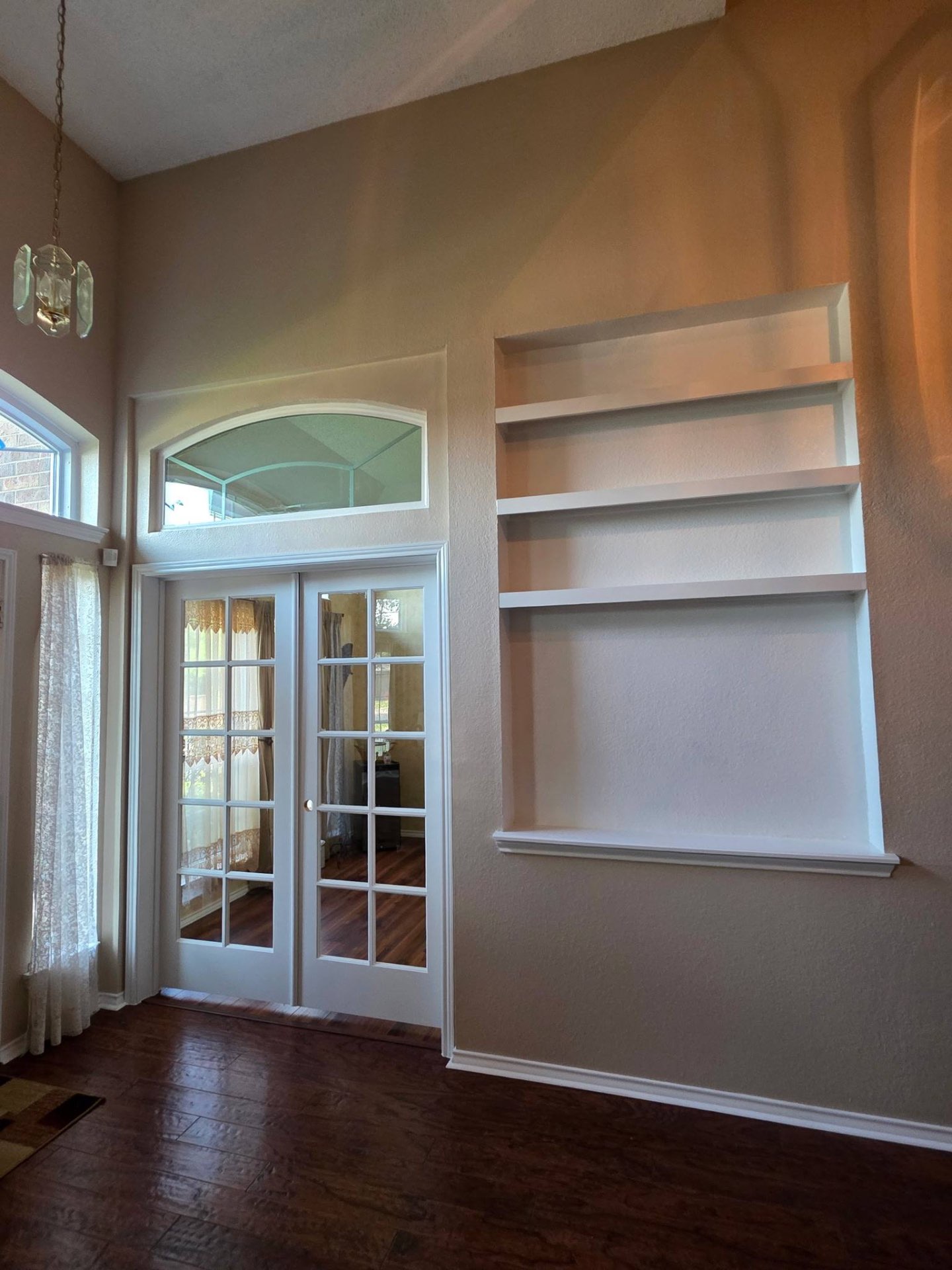 Custom Built-In Shelving
